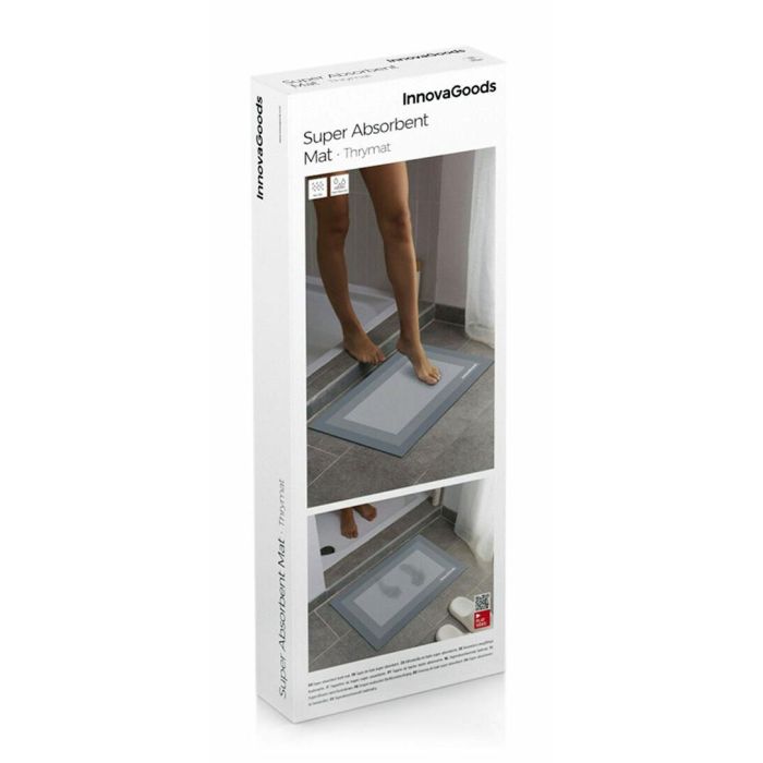 Alfombrilla de Baño Superabsorbente Thrymat InnovaGoods 2 Alfombrilla de Baño Superabsorbente Thrymat InnovaGoods 2