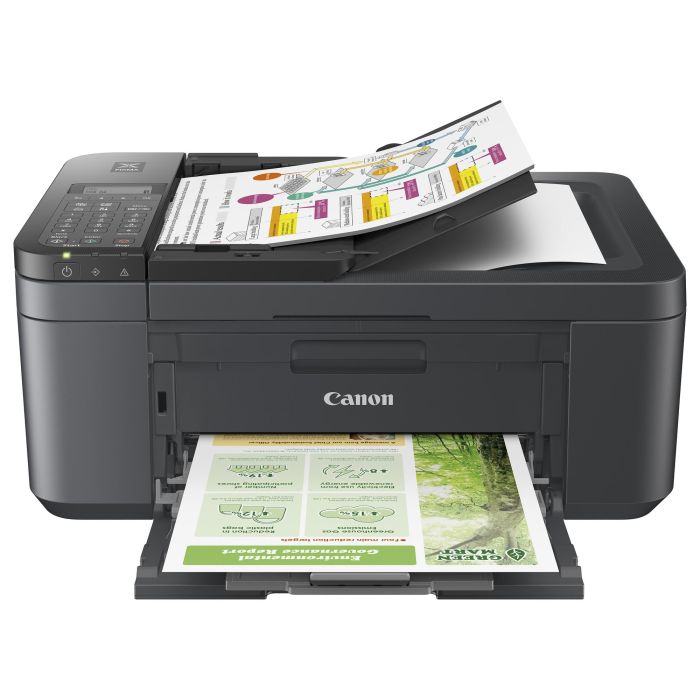 Canon TR4755i Impresora Multifuncional Inyección de Tinta 4 en 1 Color Wifi Fax Negro Canon TR4755i Impresora Multifuncional Inyección de Tinta 4 en 1 Color Wifi Fax Negro