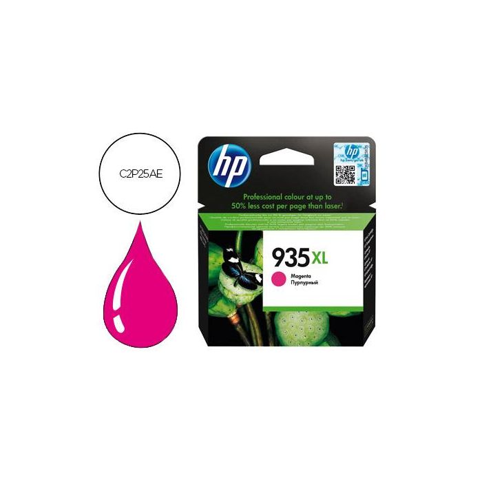 Ink-Jet Hp 935XL Ojp 6230 - 6830 Magenta -825 Pag-