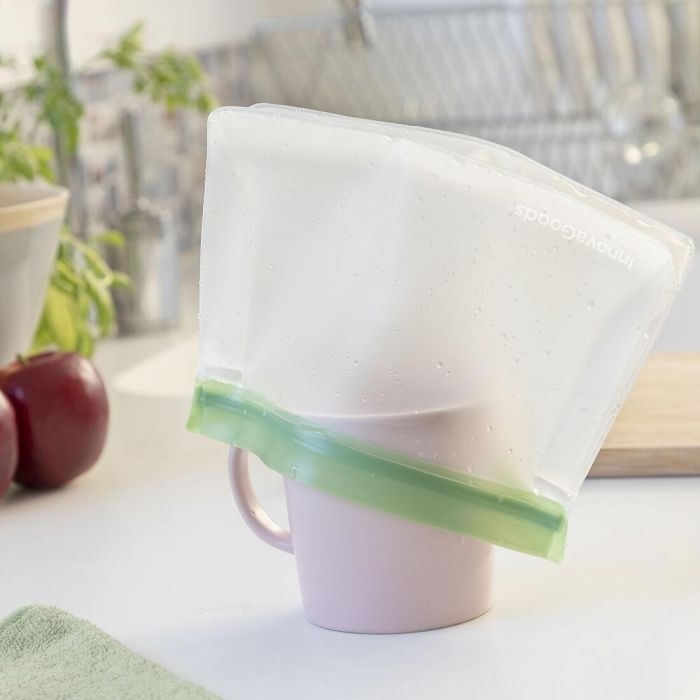 Set de Bolsas Reutilizables Herméticas Zags InnovaGoods 6 Unidades 5 Set de Bolsas Reutilizables Herméticas Zags InnovaGoods 6 Unidades 5