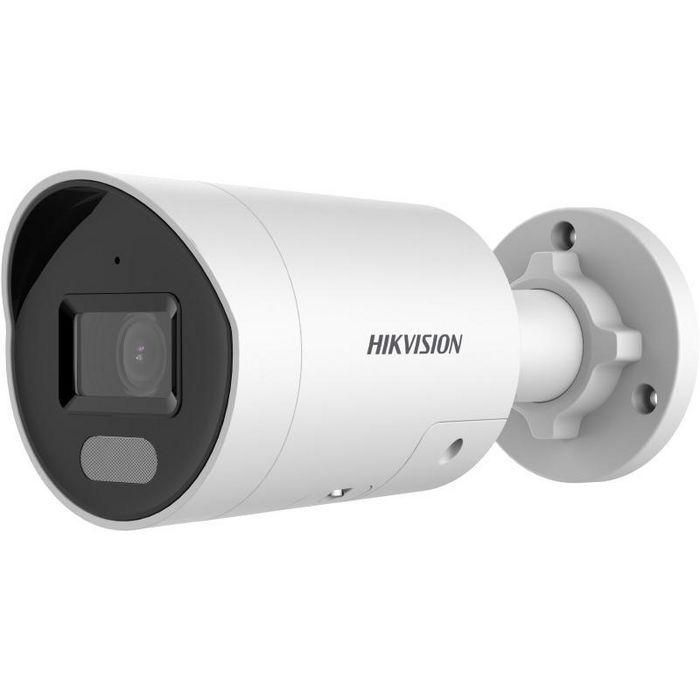 Hikvision Cámara IP Bullet 4MP 2.8mm ColorVu Smart Hybrid Light WDR IP67 IR/Luz Blanca 40m