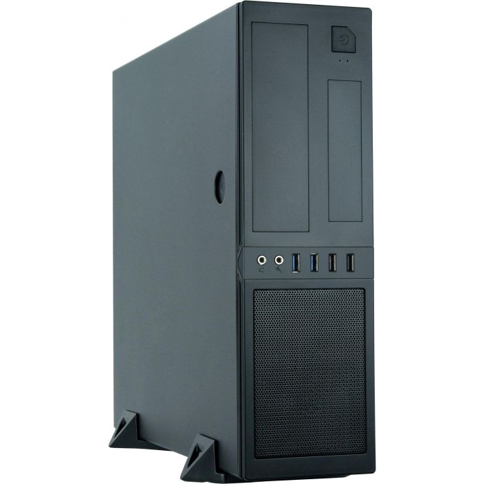 Chieftec CS-12B-300 Mini Tower PC Negro Mini-ITX 300W con Fuente de Alimentación para Hogar / Oficina