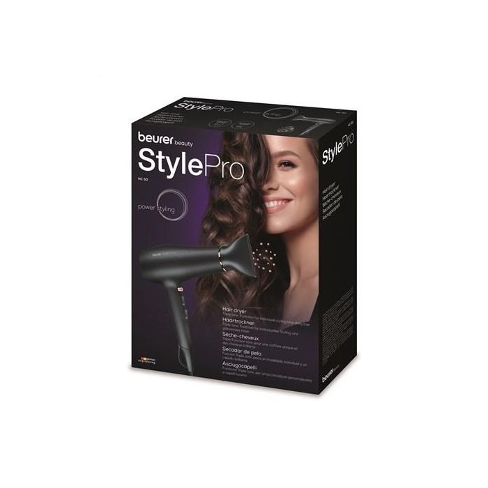 Beurer HC-50 Secador de Pelo Profesional 2200W con Función Triple Iónica - Ideal para Todo Tipo de Cabello 2 Beurer HC-50 Secador de Pelo Profesional 2200W con Función Triple Iónica - Ideal para Todo Tipo de Cabello 2