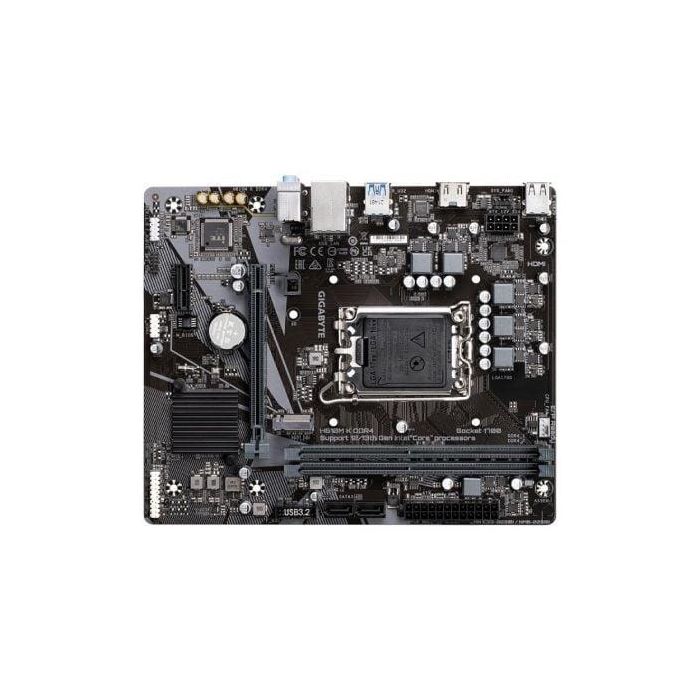 Gigabyte 9MH610MK-00-20 Placa Base Micro ATX H610M K DDR4 Socket 1700 Intel H610 PCIe 4.0 M.2 NVMe Compatible Intel Core 12ª/13ª Gen 4 Gigabyte 9MH610MK-00-20 Placa Base Micro ATX H610M K DDR4 Socket 1700 Intel H610 PCIe 4.0 M.2 NVMe Compatible Intel Core 12ª/13ª Gen 4