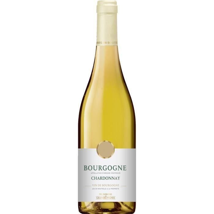 Vignerons des Grandes Vignes 2017 Bourgogne Chardonnay - Vino blanco borgoña Vignerons des Grandes Vignes 2017 Bourgogne Chardonnay - Vino blanco borgoña
