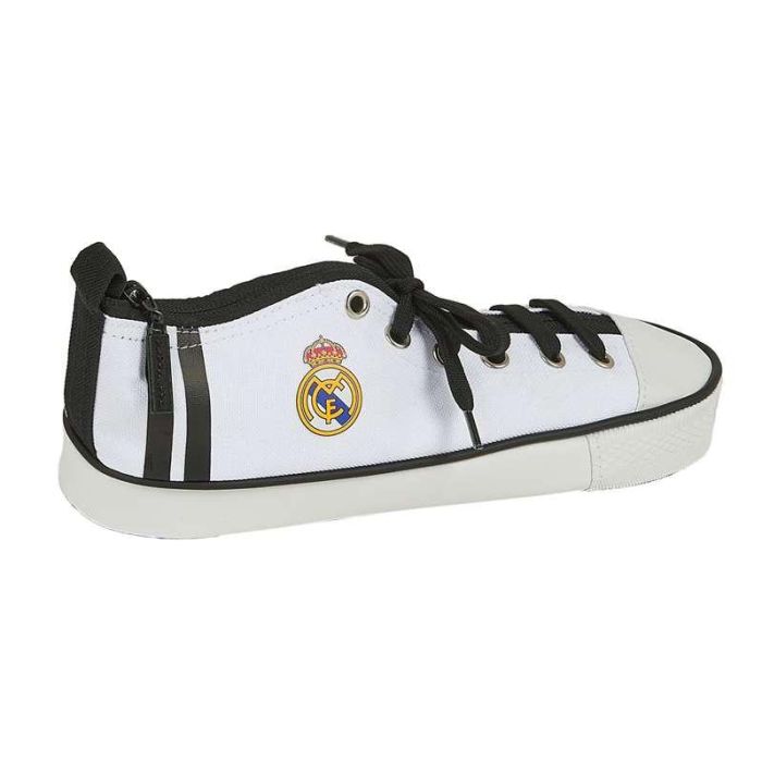 Portatodo Real Madrid C.F. M830 Negro Blanco (24 x 8 x 8.5 cm) Portatodo Real Madrid C.F. M830 Negro Blanco (24 x 8 x 8.5 cm)