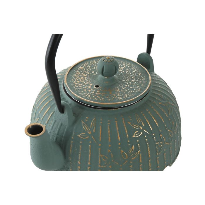 Tetera Oriental DKD Home Decor Verde 12.5 x 15.5 x 15 cm 3 Tetera Oriental DKD Home Decor Verde 12.5 x 15.5 x 15 cm 3