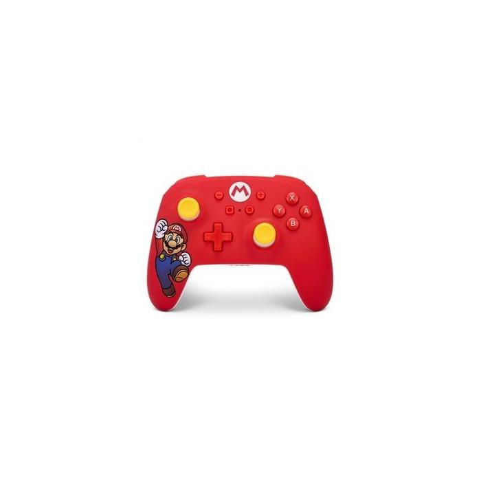 Mando Gaming Inalámbrico Powera MARIO Rojo Nintendo Switch