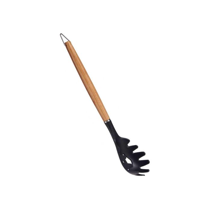 Kinvara Cuchara Espaguetis Nylon con Mango de Madera de Haya 32 cm (Set de 48) 1