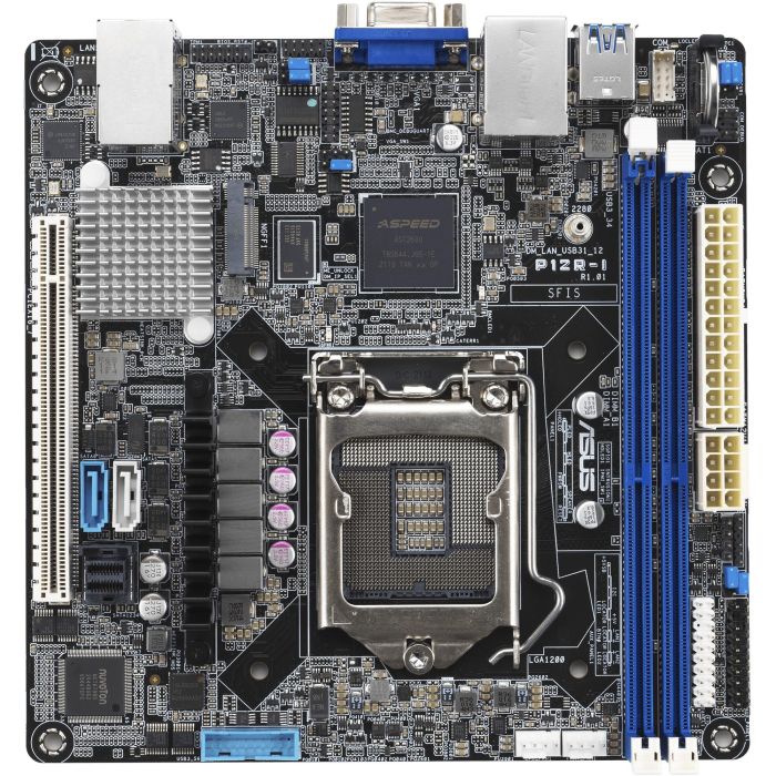 ASUS P12R-I/ASMB10 mini-ITX Placa Base LGA 1200 DDR4 para Servidor 1