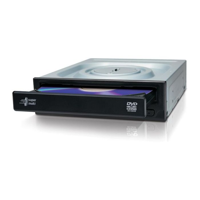 Hitachi-LG Data Storage HLDS GH24NSD6, Grabadora de DVD Interna SATA, Color Negro