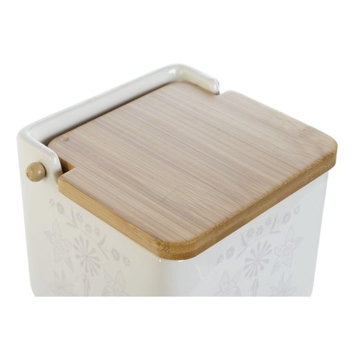 DKD Home Decor Salero Scandi de Dolomita y Bambú 750ml 14x12.5x12 cm (Juego de 3 Unidades Colores Surtidos: Verde, Azul, Lila, Blanco) 2 DKD Home Decor Salero Scandi de Dolomita y Bambú 750ml 14x12.5x12 cm (Juego de 3 Unidades Colores Surtidos: Verde, Azul, Lila, Blanco) 2