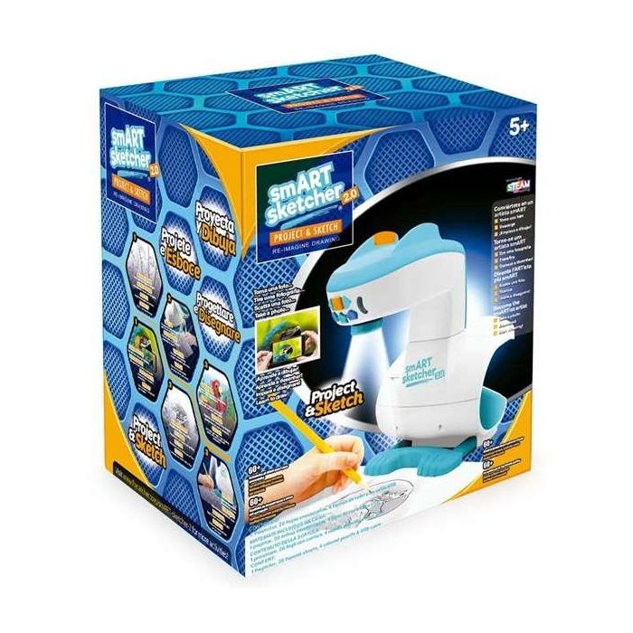 Famosa Proyector Smart Sketcher 2.0: Aprende a Dibujar con Imágenes Prediseñadas - Juguete para Niños 6+ años - Modelos Surtidos 6 Famosa Proyector Smart Sketcher 2.0: Aprende a Dibujar con Imágenes Prediseñadas - Juguete para Niños 6+ años - Modelos Surtidos 6