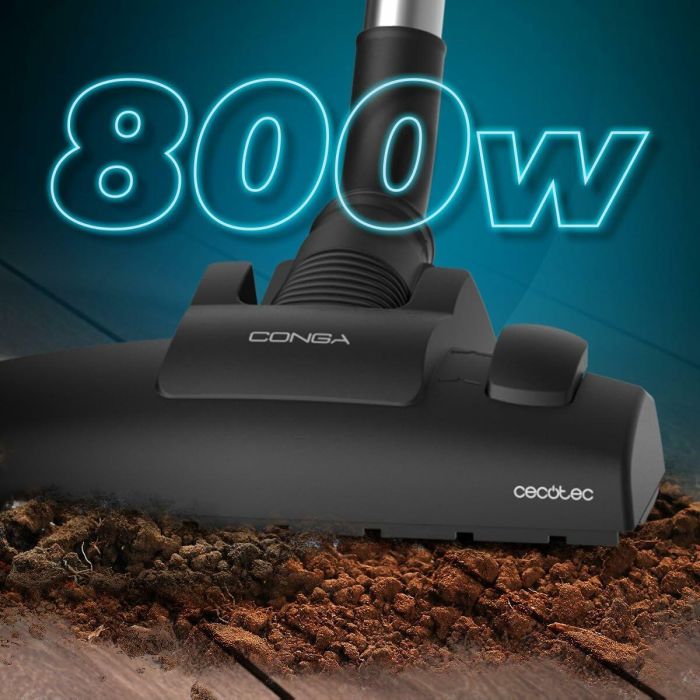 Aspirador Cecotec Conga Powerbag 2000 800 W Negro 1 Aspirador Cecotec Conga Powerbag 2000 800 W Negro 1