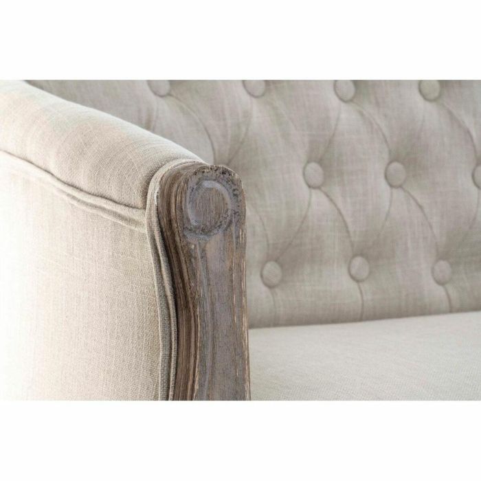 Sofa Tradicional DKD Home Decor Greige 61 x 71 x 107 cm 2