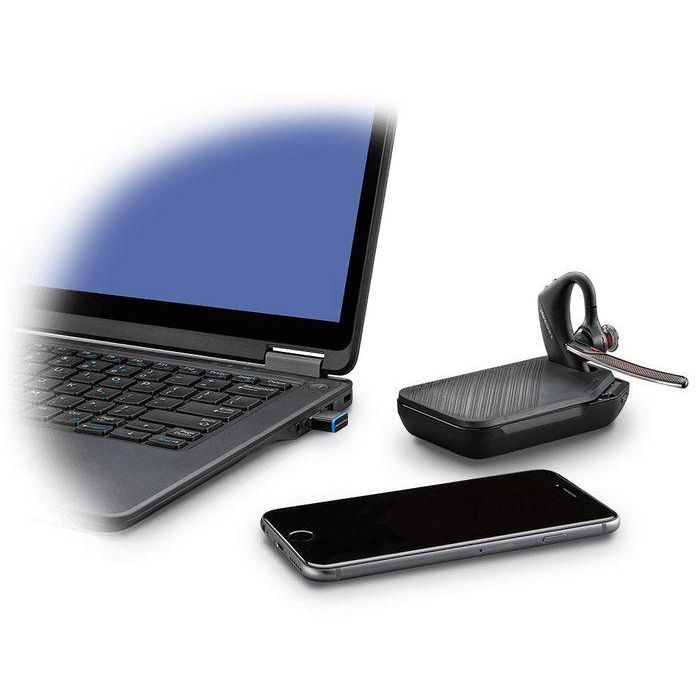 Poly Bluetooth, Wideband Audio, DSP, 14 hour, Volume+/-, black 3 Poly Bluetooth, Wideband Audio, DSP, 14 hour, Volume+/-, black 3