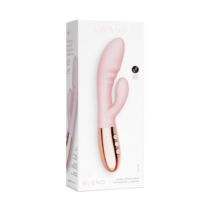 Vibrador Doble Estimulación Le Wand Blend Rose Gold Dorado Rosa Dorado Vibrador Doble Estimulación Le Wand Blend Rose Gold Dorado Rosa Dorado