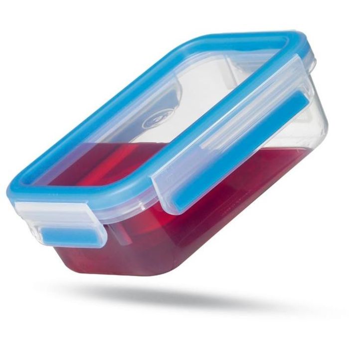 Emsa CLIP & CLOSE 2.0. Set 3 Recipientes Apilables de 0.55 L - Herméticos para Alimentos 2 Emsa CLIP & CLOSE 2.0. Set 3 Recipientes Apilables de 0.55 L - Herméticos para Alimentos 2
