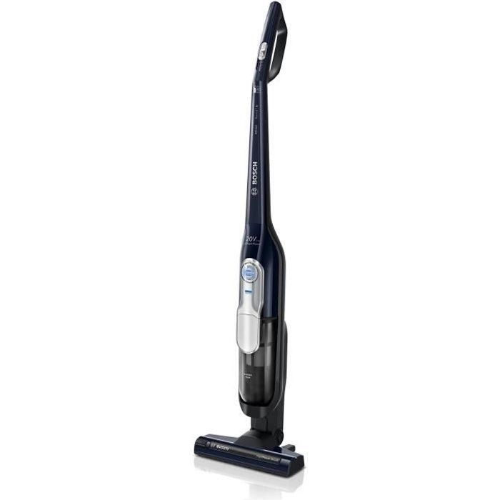 BOSCH BCH85N - Aspirador de varilla recargable Athlet - Baterías Li-on 20V max - Envase de 900 ml - 2 velocidades + turbo - Azul BOSCH BCH85N - Aspirador de varilla recargable Athlet - Baterías Li-on 20V max - Envase de 900 ml - 2 velocidades + turbo - Azul
