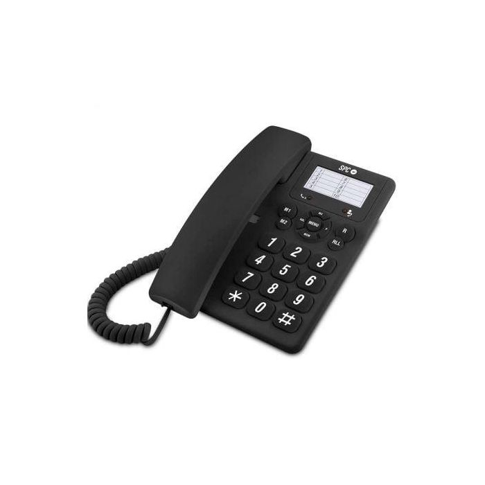 Teléfono Fijo SPC Original Negro Teléfono Fijo SPC Original Negro