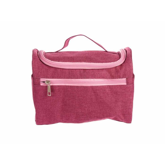 Neceser Viaje Portatil Surt Gris Rosa Berilo 14X18CM (8 Unidades) 3 Neceser Viaje Portatil Surt Gris Rosa Berilo 14X18CM (8 Unidades) 3