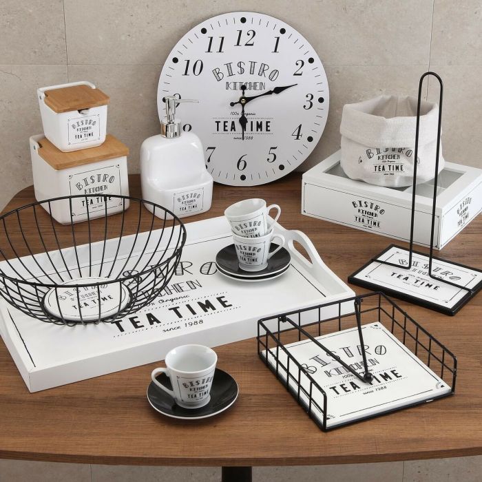 Salero con Tapa Versa Bistro Cerámica Dolomita 12,2 x 11,5 x 12,2 cm 1 Salero con Tapa Versa Bistro Cerámica Dolomita 12,2 x 11,5 x 12,2 cm 1