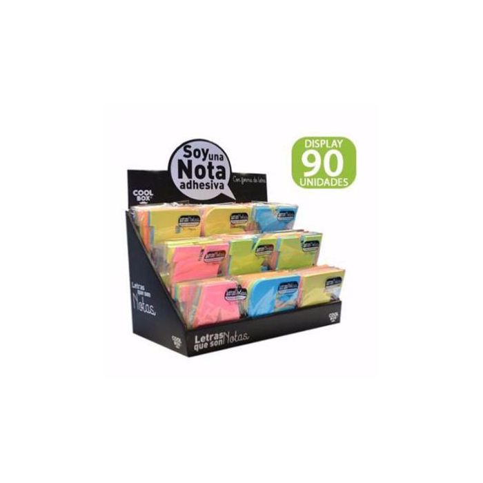 Taco Notas Office Box Letras Cool Box Expositor De 90