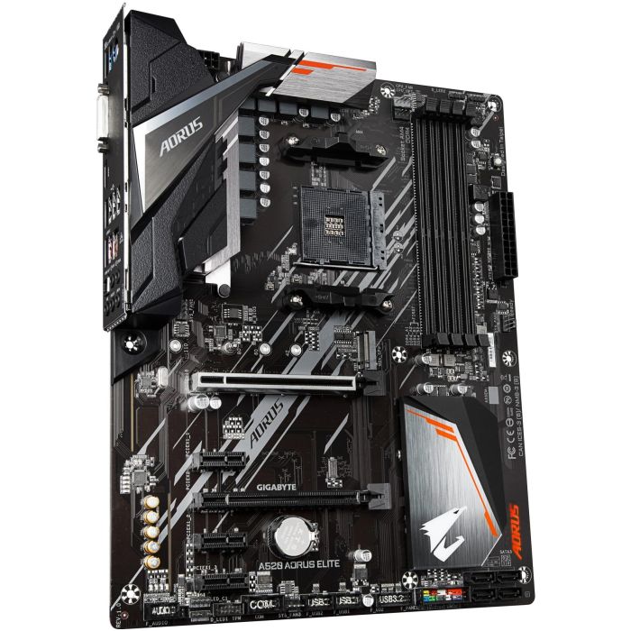 Gigabyte A520 AORUS ELITE A520.AM4.ATX.DDR4 Placa Base AMD A520 Zócalo AM4 ATX DDR4 hasta 4733MHz 1 Gigabyte A520 AORUS ELITE A520.AM4.ATX.DDR4 Placa Base AMD A520 Zócalo AM4 ATX DDR4 hasta 4733MHz 1