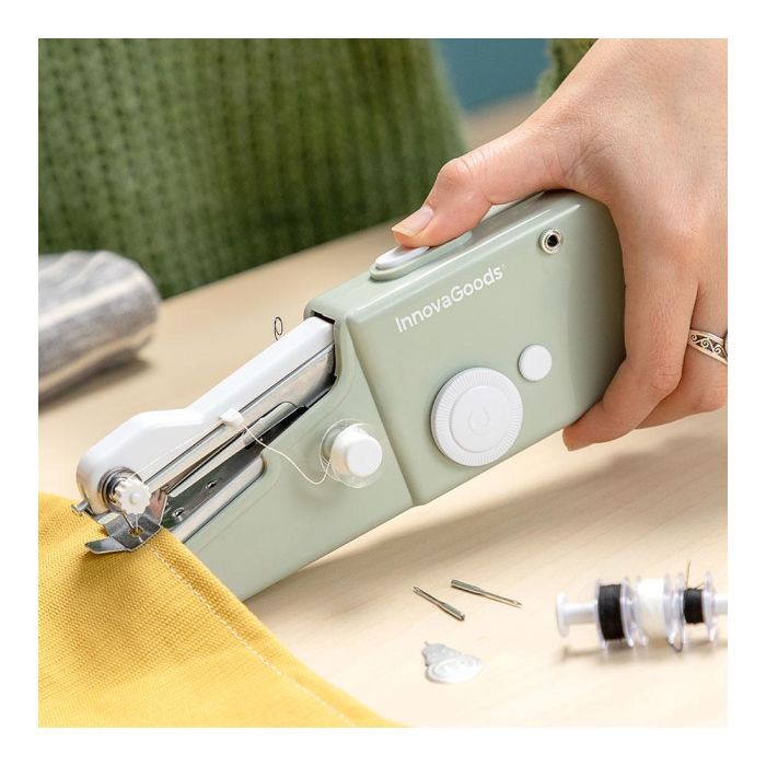 Innovagoods V0103018 Máquina de Coser de Mano Portátil Compacta y Ligera para Todo Tipo de Telas 3