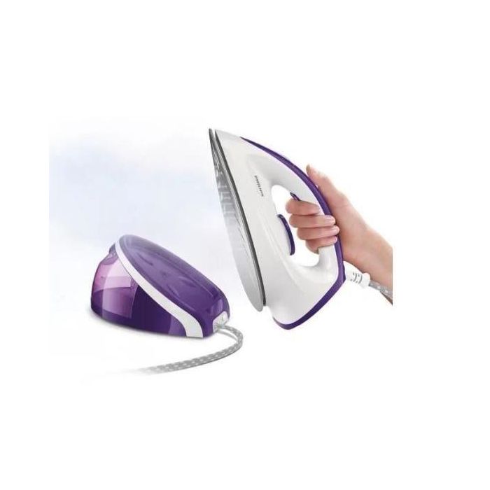 Philips Steam Power Station HI5900/22 - 5.2 Bar - 200 g Efecto de presión - Anti -boulche Razor incluida 2 Philips Steam Power Station HI5900/22 - 5.2 Bar - 200 g Efecto de presión - Anti -boulche Razor incluida 2
