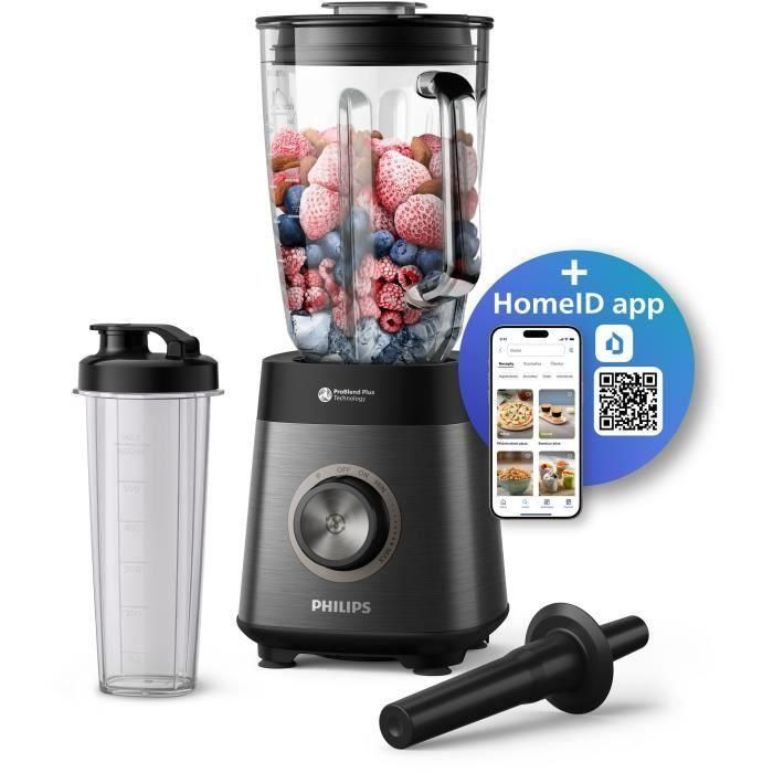 Batidora de Vaso Philips HR3041/00 Negro 1200 W 2 L 2