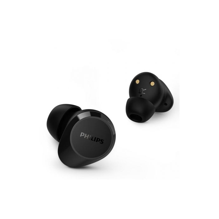 Auriculares Bluetooth Philips TAT1209 con estuche de carga/ Autonomía 6h/ Negros 1