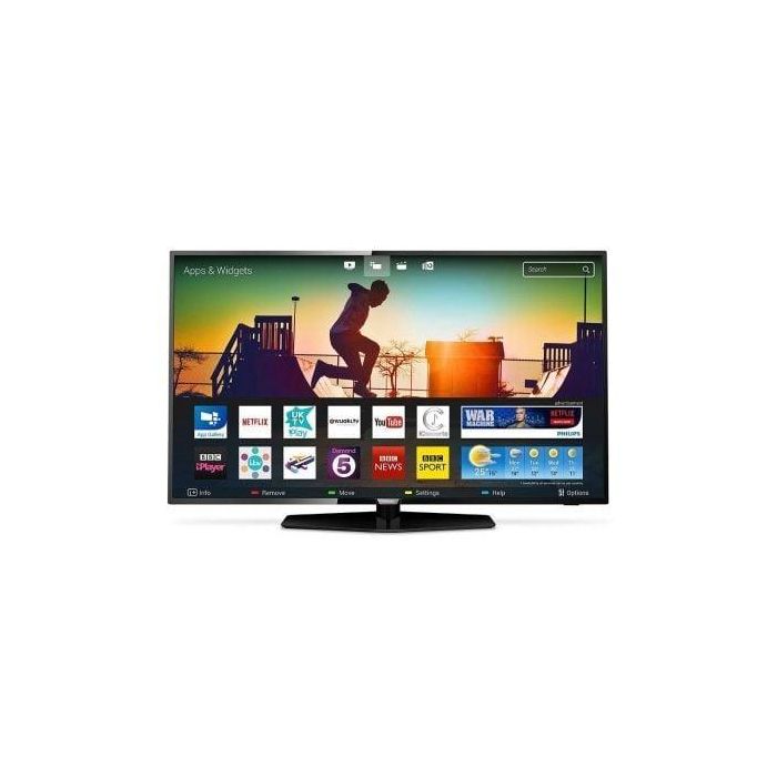 TV LED PHILIPS 43PUS6162 - 43"/108CM 4K UHD 3840X2160 - 700PPP - 350CD/M2 - 20W RMS - SMART TV - WiFi - LAN - 2XUSB - 3XHDMI TV LED PHILIPS 43PUS6162 - 43"/108CM 4K UHD 3840X2160 - 700PPP - 350CD/M2 - 20W RMS - SMART TV - WiFi - LAN - 2XUSB - 3XHDMI
