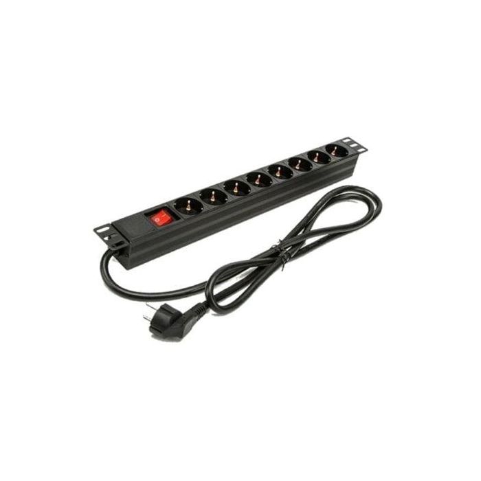 Regleta Enchufes 7 Tomas con Interruptor Phasak BNS 1518 (1,5 m)