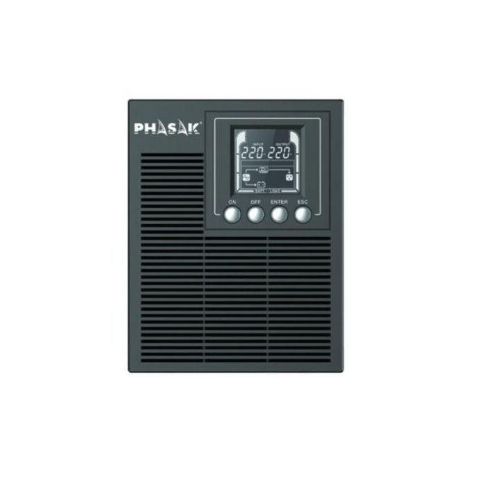 SAI Online Phasak 1000 VA Online LCD/ 1000VA-900W/ 3 Salidas/ Formato Torre 1
