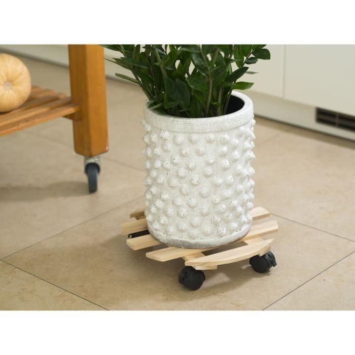 NATURE Mesa enrollable para plantas - Abeto - H7.4 x Ø35 cm 1