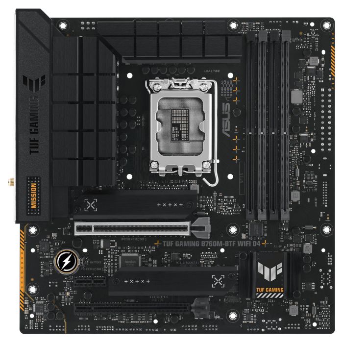 ASUS Placa Base B760M-PLUS GAMING BTF mATX DDR4 Socket LGA 1700
