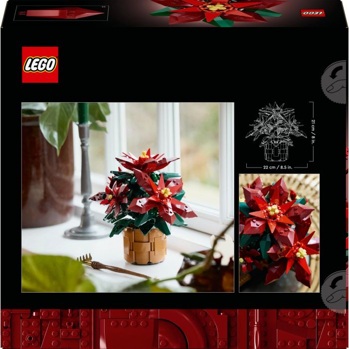 Juego de Construcción Lego Flor de Pascua 608 Piezas 8