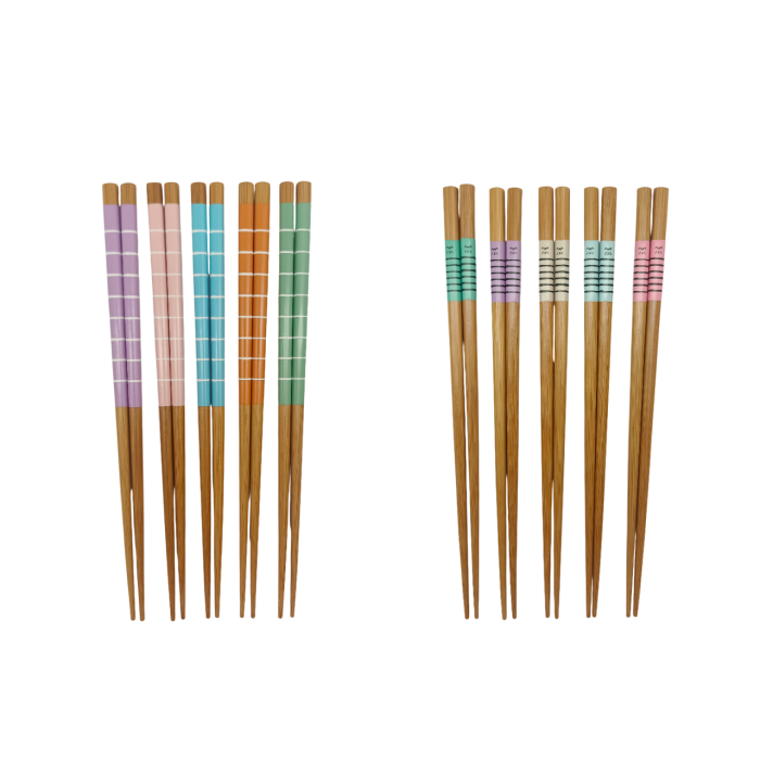 Palillo Oriental DKD Home Decor Multicolor 1 x 22.5 x 1 cm Set de 10 (10 Unidades) Palillo Oriental DKD Home Decor Multicolor 1 x 22.5 x 1 cm Set de 10 (10 Unidades)
