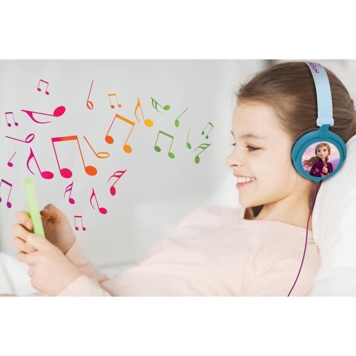 LEXIBOOK - QUEEN OF SNOW - Auriculares para niños 3