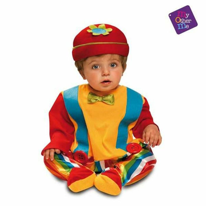 Disfraz bebé payaso talla 7-12 meses 1 Disfraz bebé payaso talla 7-12 meses 1