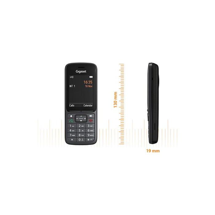 Gigaset SL800H Pro Teléfono Inalámbrico DECT/Analógico, Pantalla TFT 2.4", Bluetooth, Antracita Gigaset SL800H Pro Teléfono Inalámbrico DECT/Analógico, Pantalla TFT 2.4", Bluetooth, Antracita