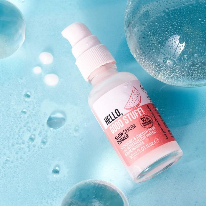 Essence HELLO, GOOD STUFF! Glow Serum Primer Hidratante Facial con Agua de Sandía, Niacinamida, Vegano, 30 ml 2 Essence HELLO, GOOD STUFF! Glow Serum Primer Hidratante Facial con Agua de Sandía, Niacinamida, Vegano, 30 ml 2