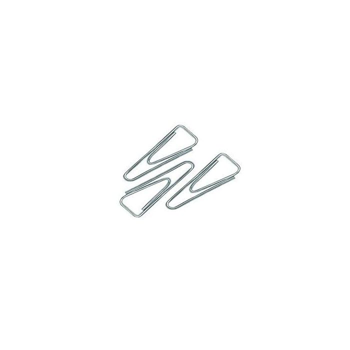 Clip Forofis Nº2 (31 Mm) Triangular Niquelado Caja De 100 (Set de 10)