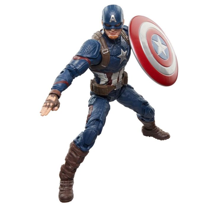 Hasbro G0607 Figura Coleccionable Capitán América Marvel Legends Avengers: Endgame 15 cm Articulada 4 Accesorios 10 Hasbro G0607 Figura Coleccionable Capitán América Marvel Legends Avengers: Endgame 15 cm Articulada 4 Accesorios 10