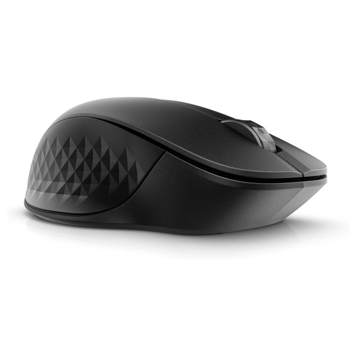 HP 435 Multi-Device Wireless Mouse, Ratón Inalámbrico Conectable a Dos Dispositivos, Sensor Multi-Superficie, Ergonómico