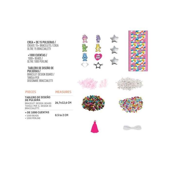 Cerdá Set de Belleza DIY Pulsera Care Bears para Niños +3 Años 1