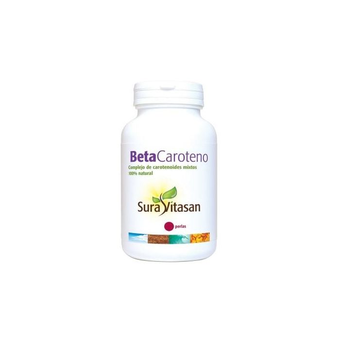 SURA VITASAN Betacaroteno Complex 90 Perlas - Carotenoides Mixtos de Palma Roja - Pro-Vitamina A Natural