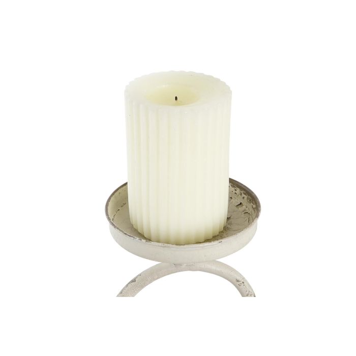 DKD Home Decor Portavela Neoclasico Blanco de Metal para Decoración Hogar, Largo 13cm, Ancho 24cm, Alto 34cm, Peso 1kg 2 DKD Home Decor Portavela Neoclasico Blanco de Metal para Decoración Hogar, Largo 13cm, Ancho 24cm, Alto 34cm, Peso 1kg 2