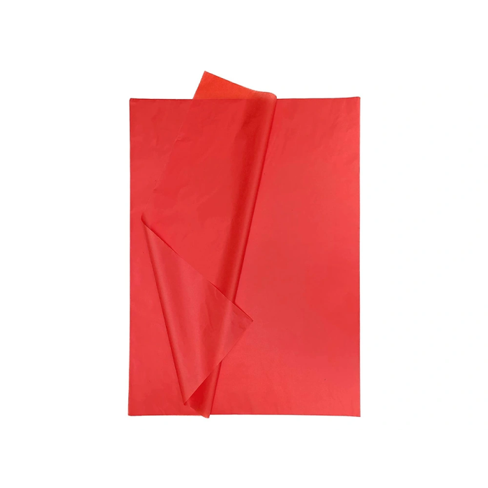 Liderpapel Papel de Seda Rojo 52x76cm 18g/m2 Bolsa 5 Hojas 2